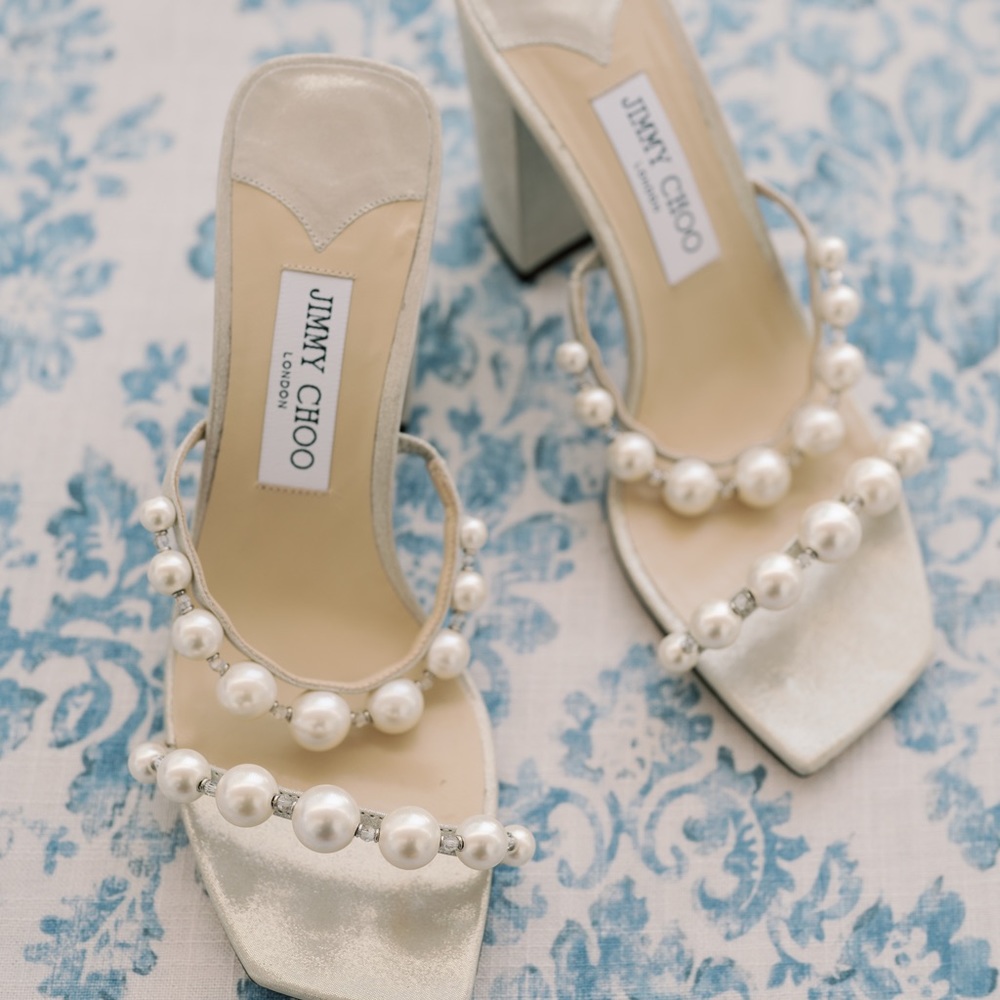 Jimmy Choo Amara 85 Block Heels